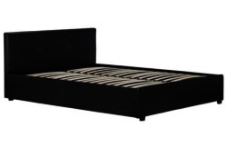 Hygena Clonard Kingsize Ottoman Bed Frame - Black